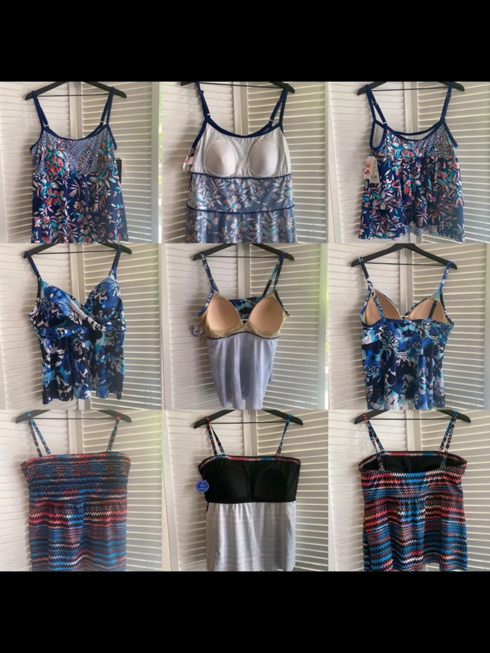Closet Clean Out NWT Women’s Plus Swimwear: Tankinis, Shorts, Suits mix & match